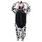 Snuggs Blanket Animal Onesie Black Cow